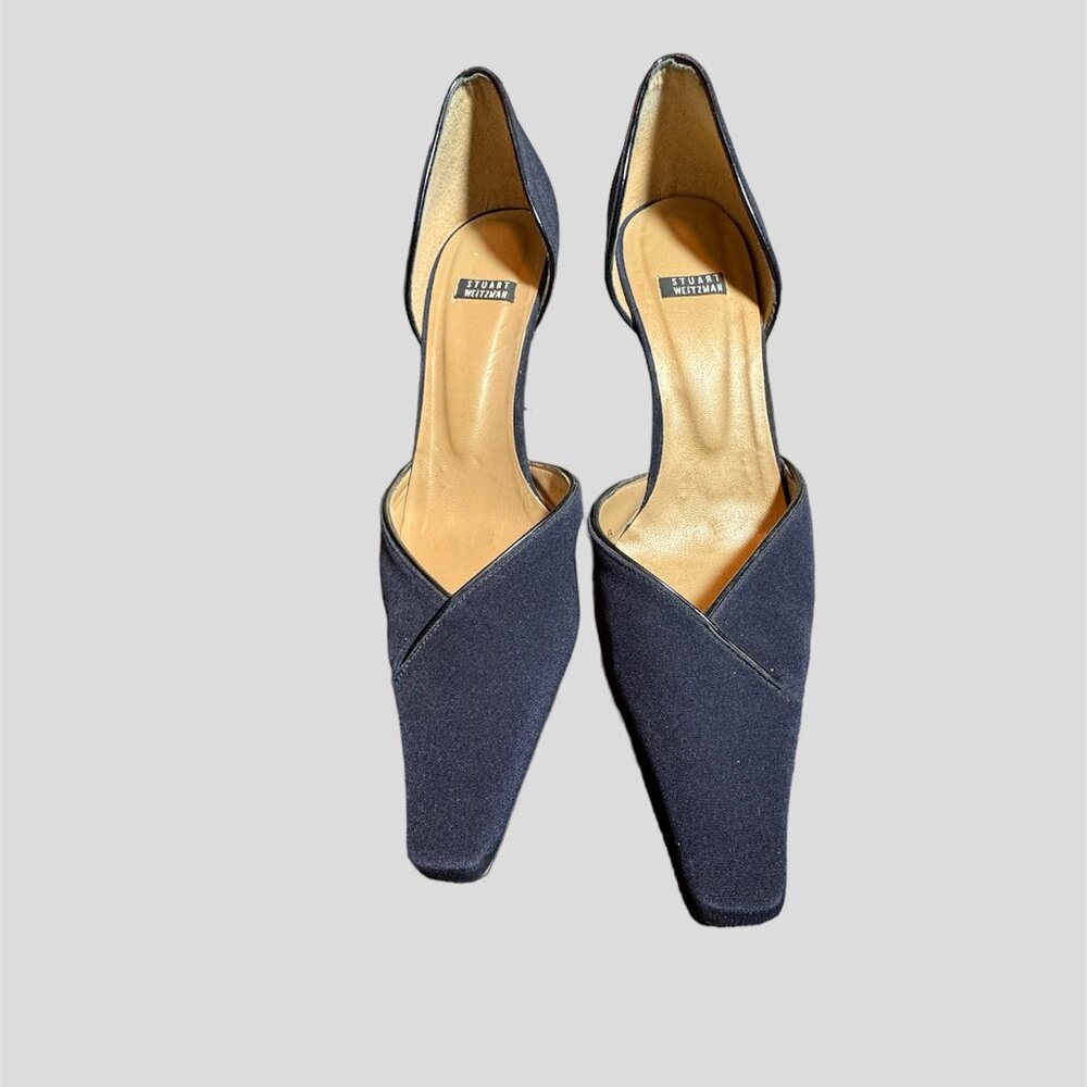 Stuart Weitzman size 8.5B navy pump